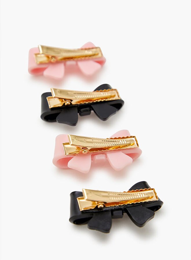FOREVER 21 Bow Hair Clip Set - Image 2
