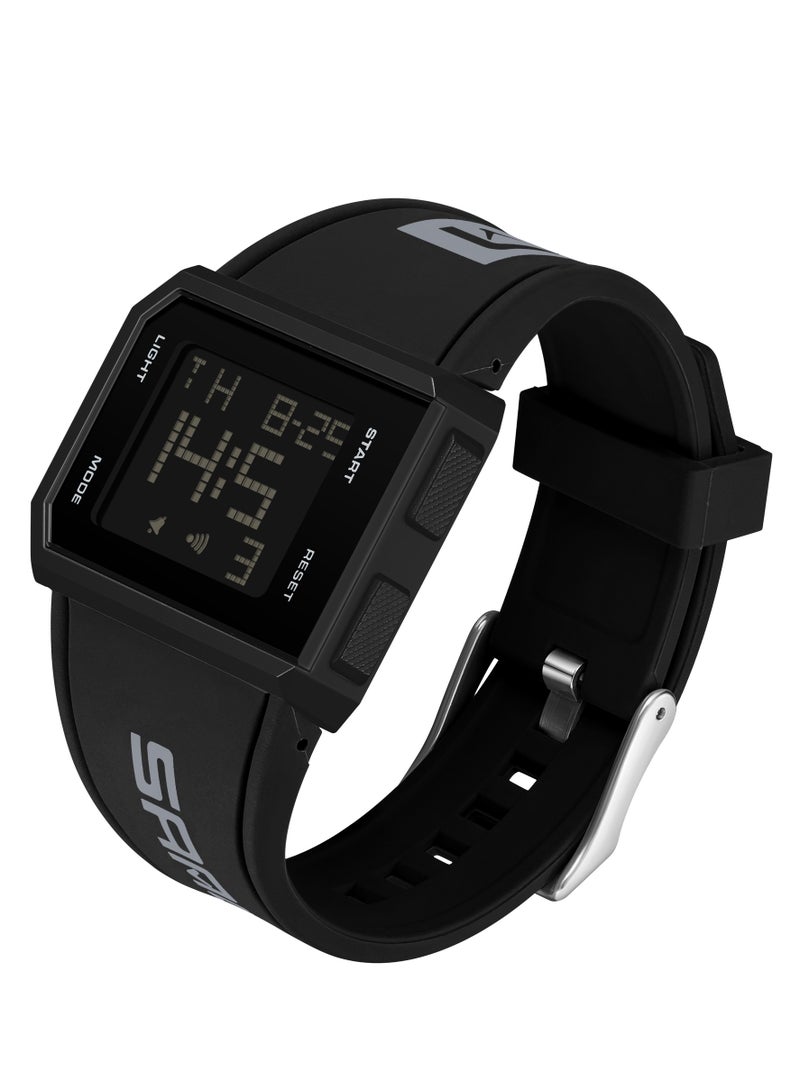 SANDA Fashion Student Electronic Watch Sports Multi functional Waterproof LED Men's Electronic Watch 2025 - Image 2