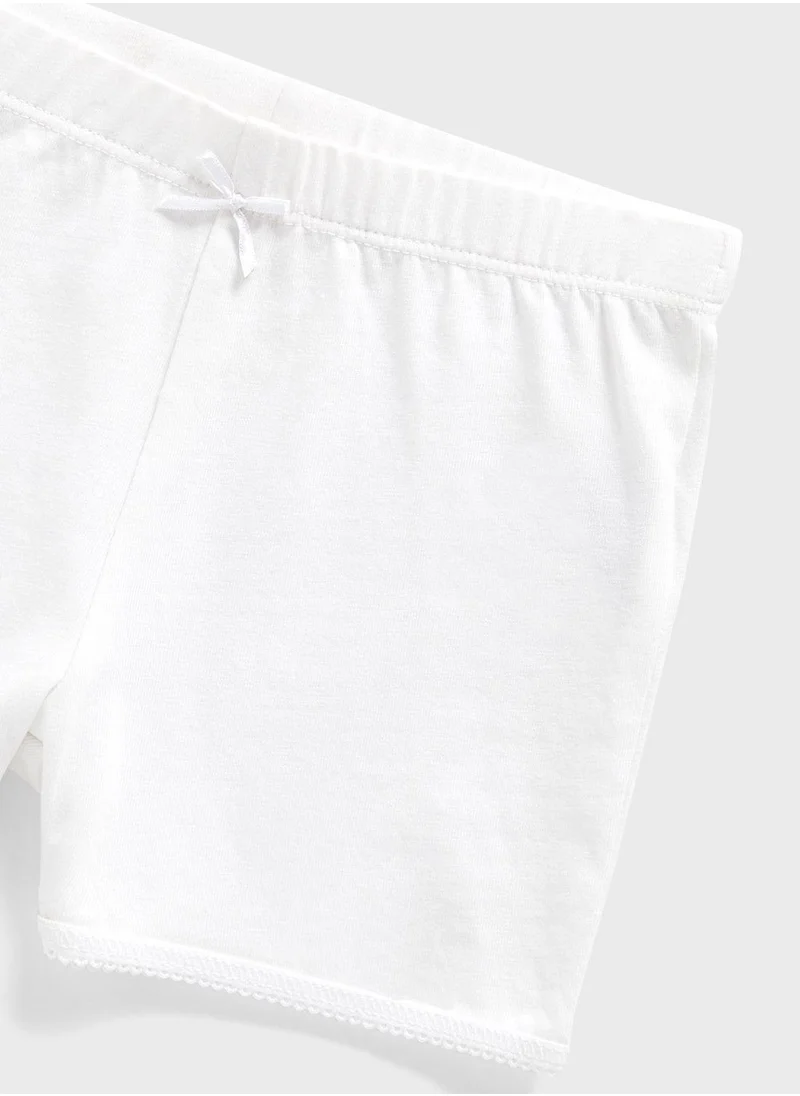 mothercare Black and White Shorts - 2 Pack