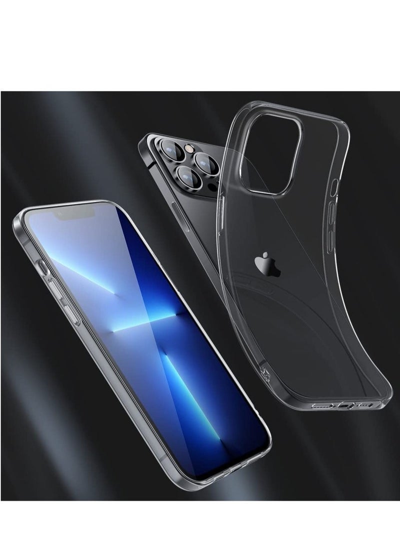 MUNTAQI Compatible with iPhone 14 Pro Max Case Clear Thin Soft TPU Slim Fit Mobile Phone Cover Anti-Slip Grip Scratch Resistant Phone Cases for iPhone 14 Pro Max - Image 5