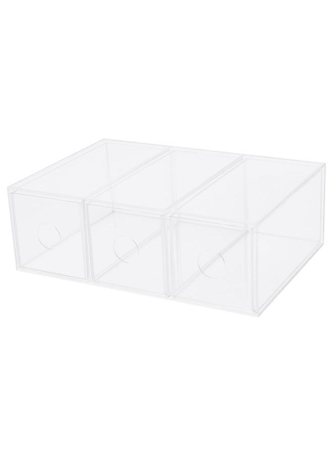 erorex - Make Up Storage With 3 Drawers 8.5X17 Cm - Image 1