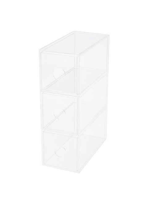 Make Up Storage With 3 Drawers 8.5X17 Cm