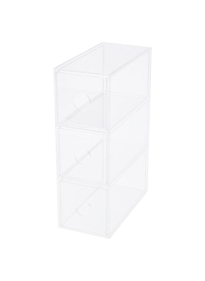 erorex - Make Up Storage With 3 Drawers 8.5X17 Cm - Image 1
