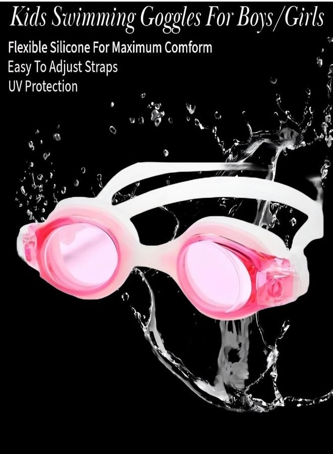 ASTER APPARELS Swim Accessories | Swim Cap, Goggles, Nose Clip & Ear Plugs | Unisex Free Size | for Men, Women, Boys & Girls | Swimming Gear Kit (Pink) - Image 4
