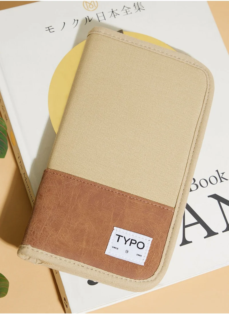 Typo Heritage Rfid Travel Wallet