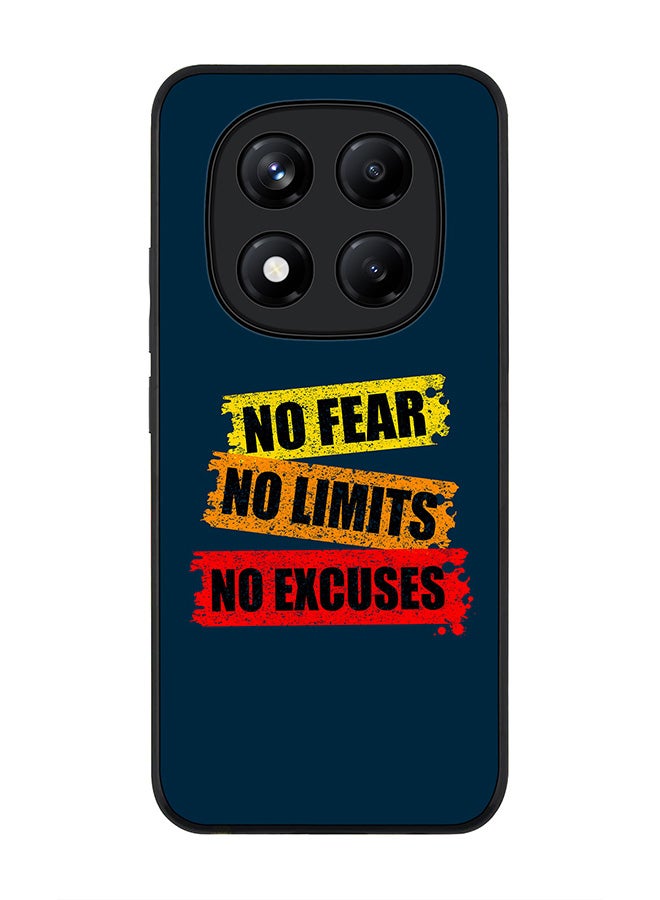 Stylizedd For Xiaomi Redmi Note 14 Pro 4G 4G Case,Slim fit Camera Protection, Shockproof Thin Phone cover  - No Fear Limits Excuses - Image 1