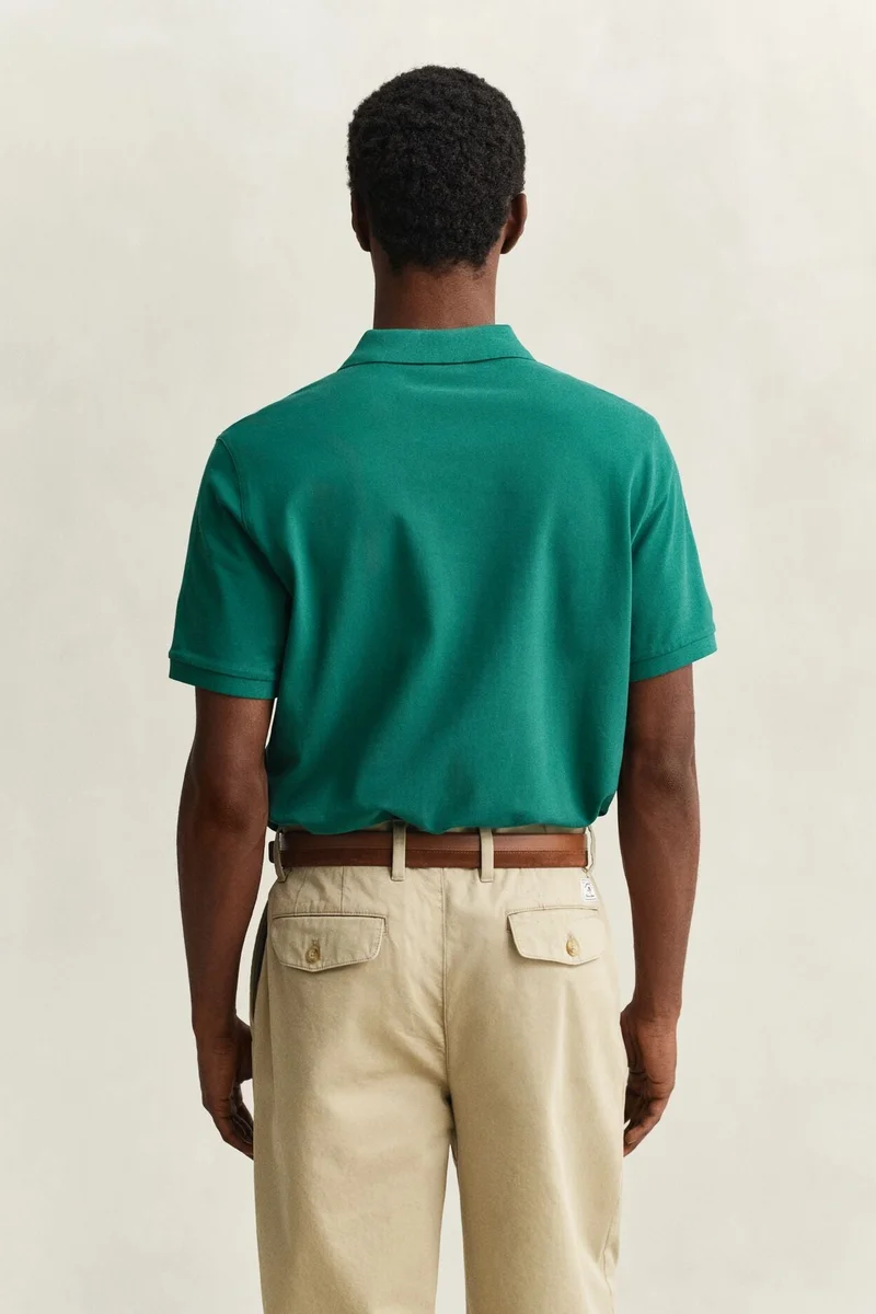 GANT  Regular Shield Short SleevePique Polo for Men | Best Price UAE