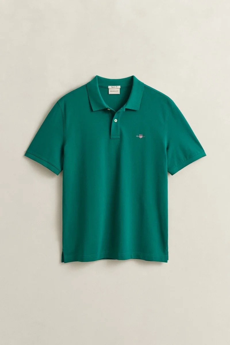 GANT  Regular Shield Short SleevePique Polo for Men | Best Price UAE