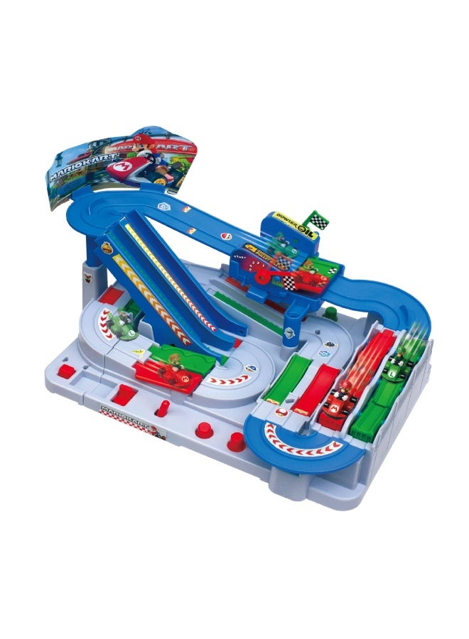 Nintendo Mario Kart Racing Deluxe Race Around The Track Playset - Image 2