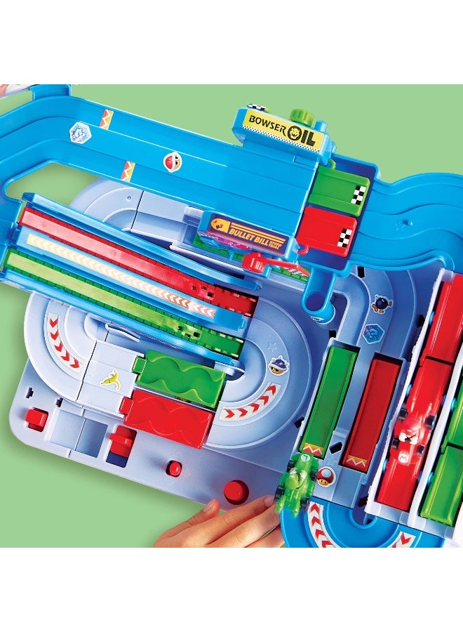 Nintendo Mario Kart Racing Deluxe Race Around The Track Playset - Image 3