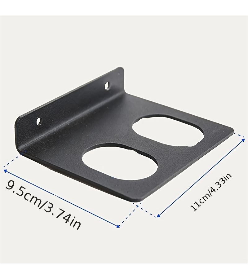 Metal Wall Mounted Hammer Rack 1pc Manual Storage Organizer For Garage Workshop - Image 3