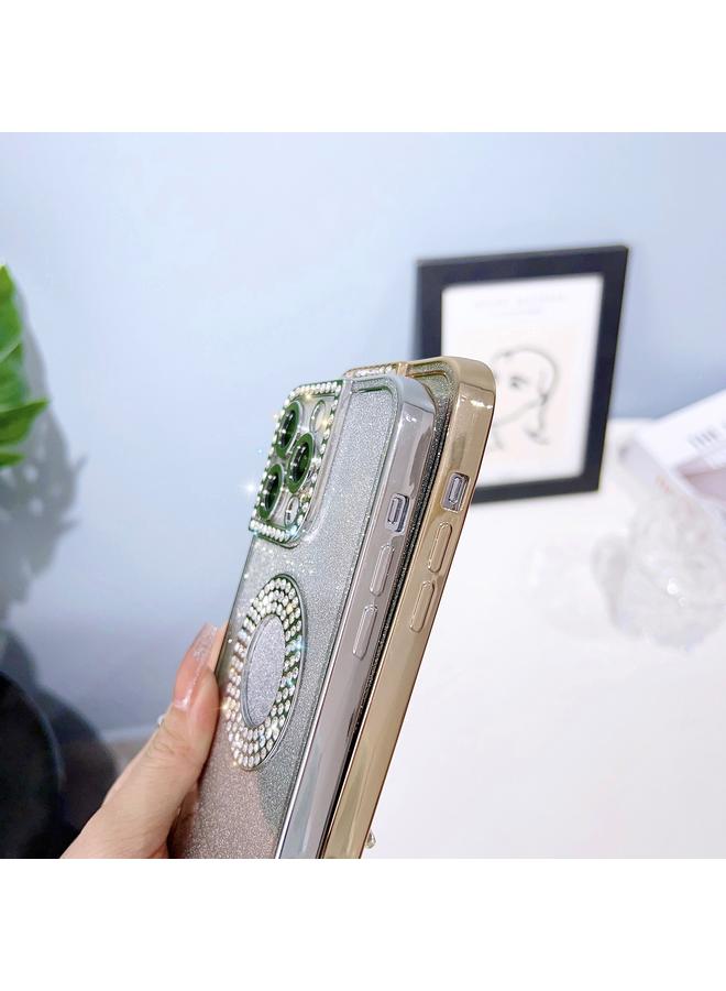 Zaboon Case For iPhone 13 Electroplated Diamond Gradient Glitter Phone Case - Image 5