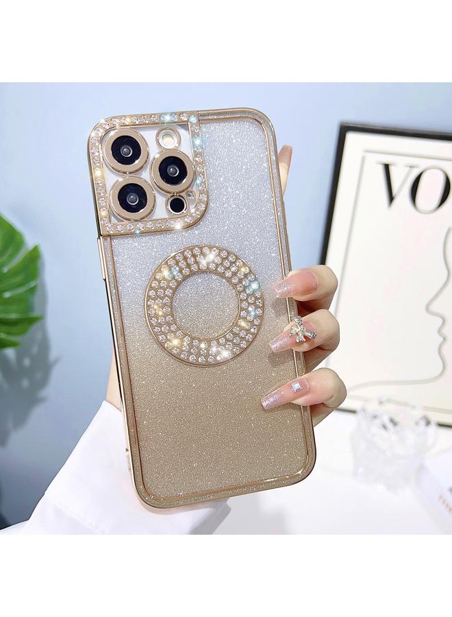 Zaboon Case For iPhone 13 Electroplated Diamond Gradient Glitter Phone Case - Image 1