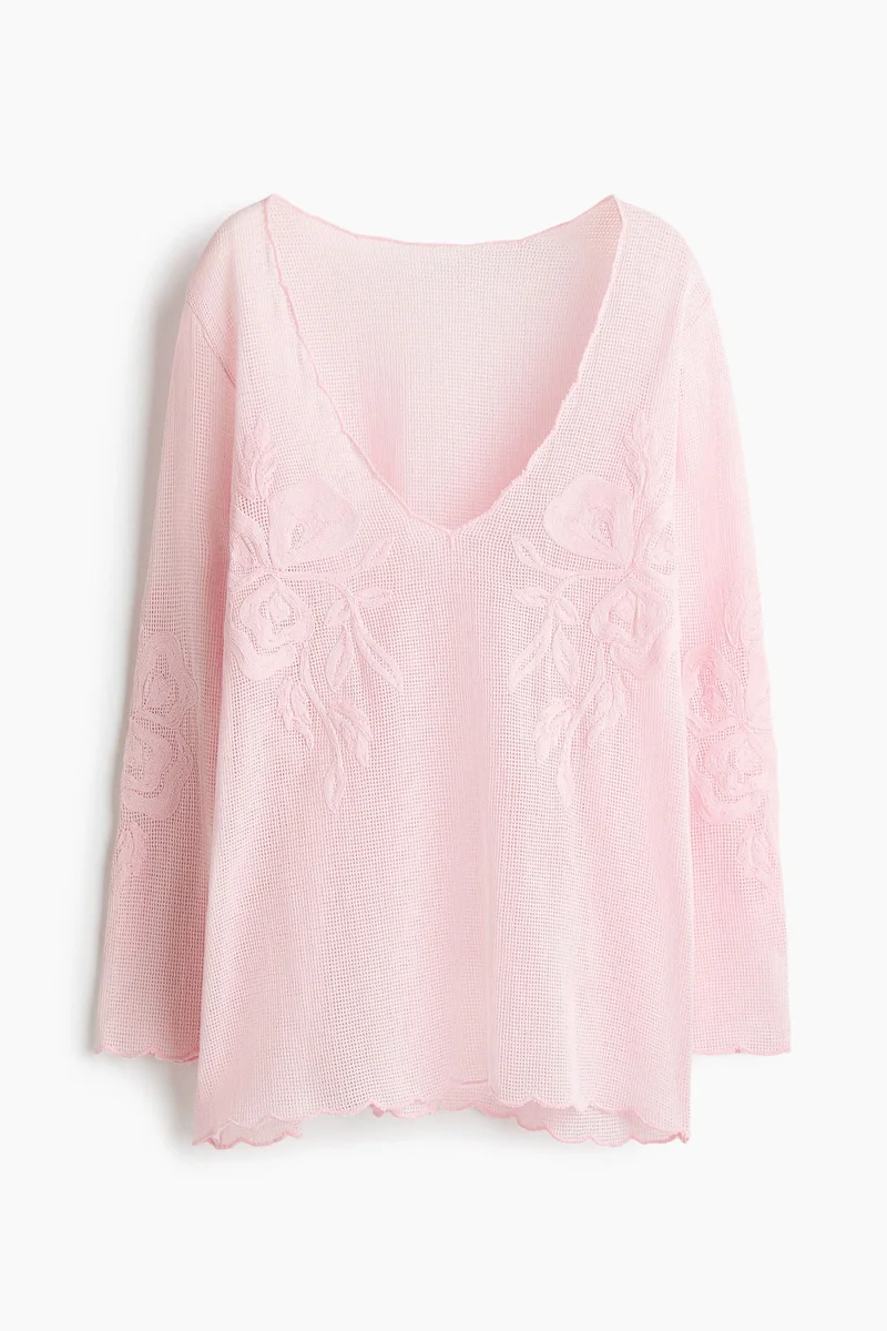 H&M Net cotton beach dress
