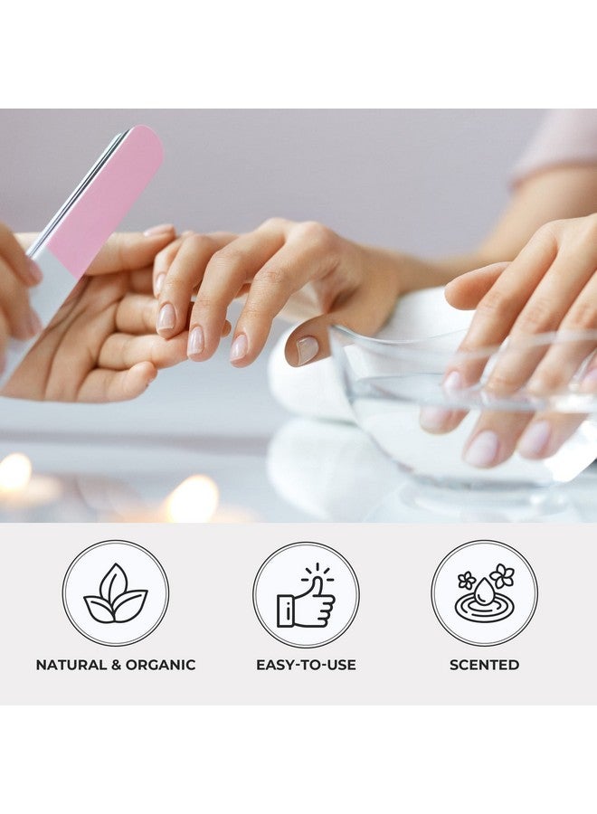 جينجير ليلي فارمز كرات سبا مانيكير من بوتانيكالز، كرات نقع مانيكير المحيط تغذي الرطوبة وتنعم البشرة وترطبها، 8 أونصة، 80 قطعة - Image 5