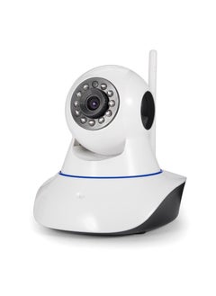 ماركة غير محددة كاميرا IP شبكية عالية الدقة بصوت مزدوج HD 720P تقريب رقمي 3X لاسلكي واي فاي P2P 128G بطاقة TF - أبيض 