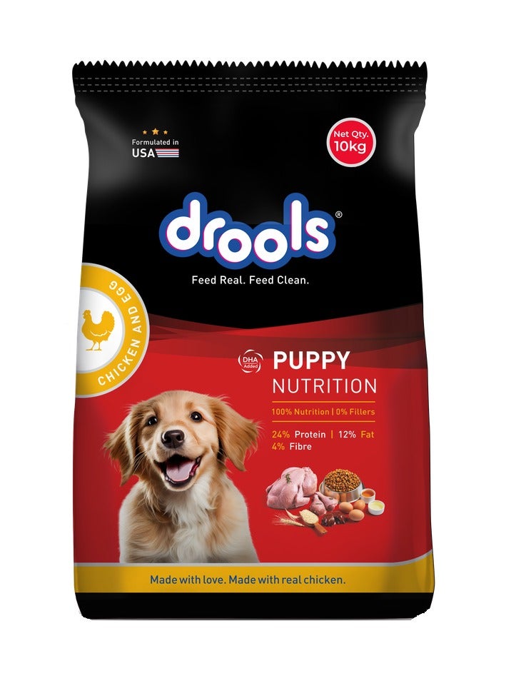 Drools طعام جاف للكلاب الجراء دجاج وبيض - Image 1