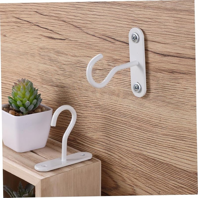 خطافات ثقيلة للحائط والسقف، عبوة من قطعتين، لتزيين النباتات الداخلية في المنزل والمكتب - Image 5