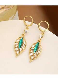 Goolsky 2pcs/pair Exquisite Hollow Out Leaf Dangle Earrings, Elegant Party Fashion Jewelry  - Image 3
