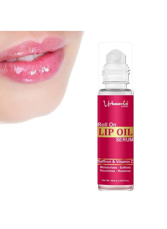 Urbaano herbal Lip Serum Oil For Dark Dry Pigmented And Chapped Lips Men Women & Teenagers Hydrate Lips Restores Lip Naturally 10Ml  - Image 1