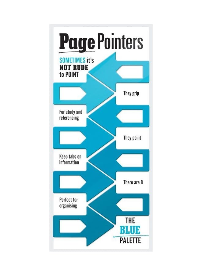 IF 32002 Page Pointers Markers Blue - Image 1