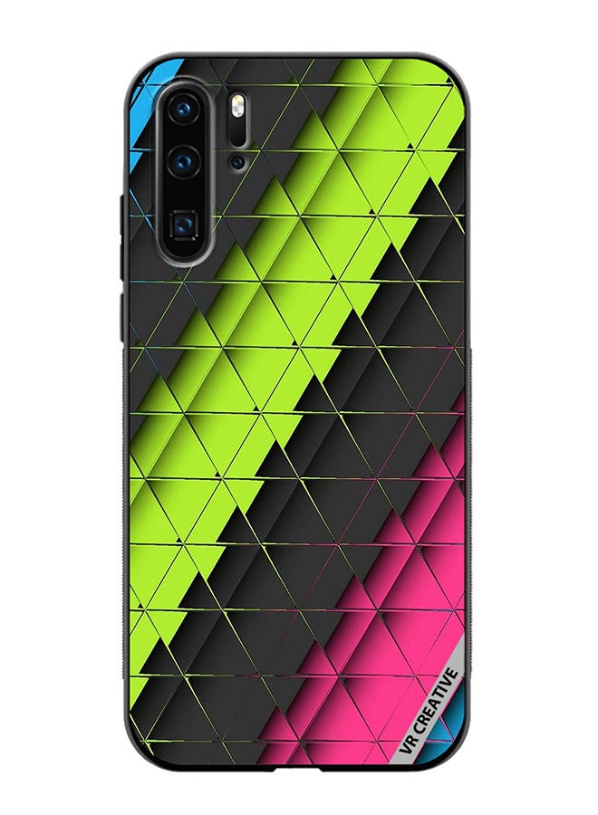 VR CREATIVE Protective Case Cover For Huawei P30 Pro Abstract Design Multicolour - Image 1