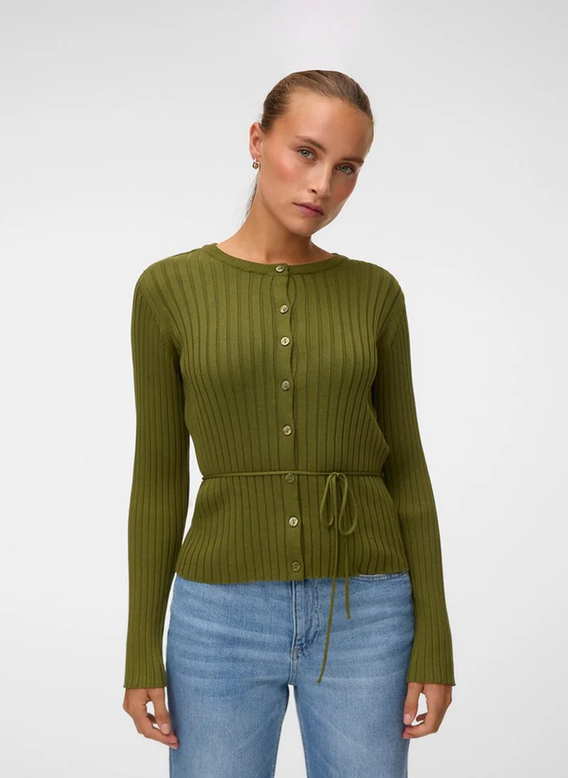 Vero Moda VMNAOMI Long Sleeve O-Neck Type Cardigan