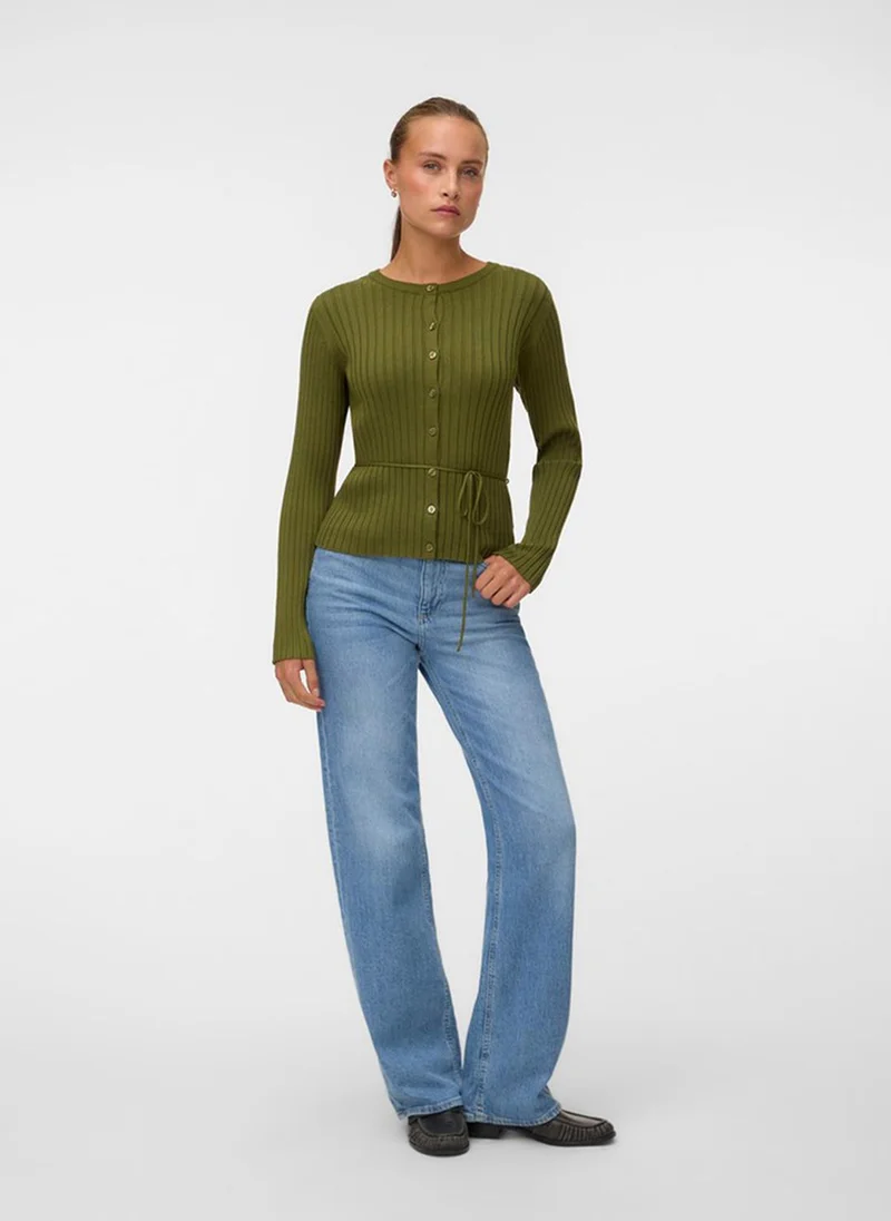 Vero Moda VMNAOMI Long Sleeve O-Neck Type Cardigan