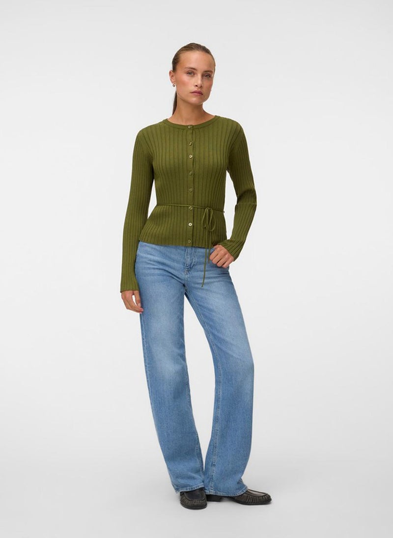 VERO MODA VMNAOMI Long Sleeve O-Neck Type Cardigan - Image 2