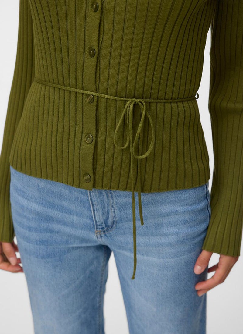 VERO MODA VMNAOMI Long Sleeve O-Neck Type Cardigan - Image 4