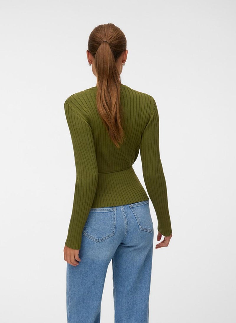 VERO MODA VMNAOMI Long Sleeve O-Neck Type Cardigan - Image 3
