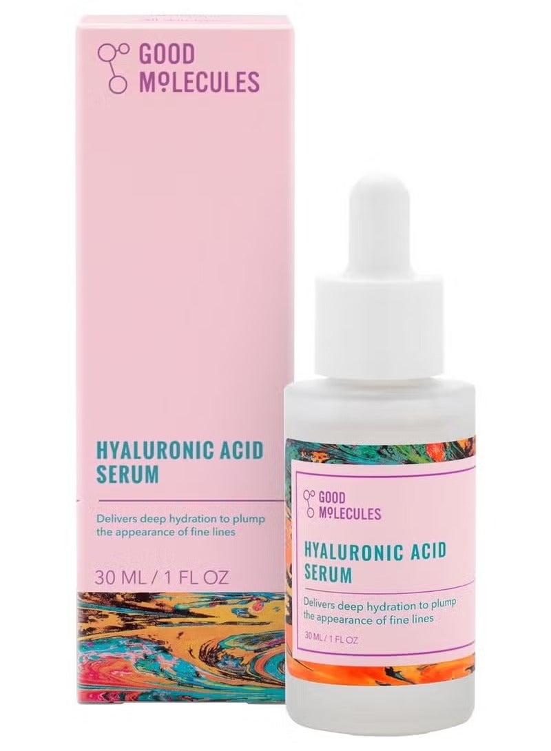 Good Molecules Hyaluronic Acid Serum - Hydrating, Non-greasy formula to Moisturize, Plump - 1% HA, Anti-aging, Water-Based Skincare for Face - Image 1