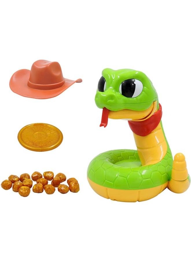 EasyLife - Electric Rattlesnake Tricky Toy Scary Biting Snake Interactive Game Multiplayer Party Game Prank Toy for Parents Kids Friends - Image 1