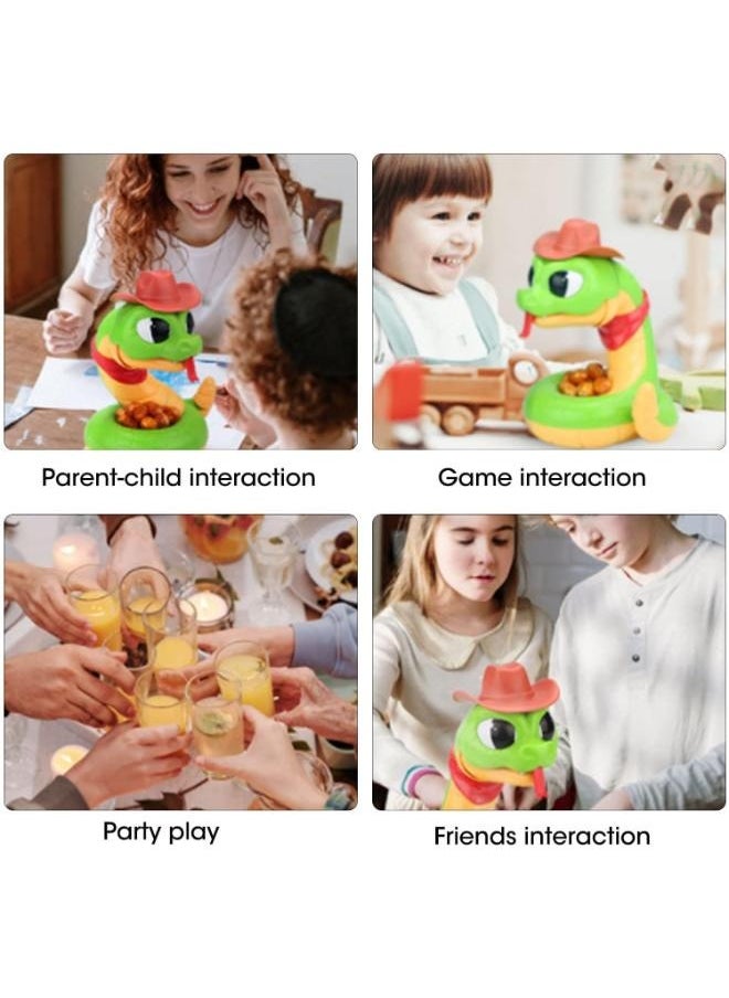 EasyLife - Electric Rattlesnake Tricky Toy Scary Biting Snake Interactive Game Multiplayer Party Game Prank Toy for Parents Kids Friends - Image 1