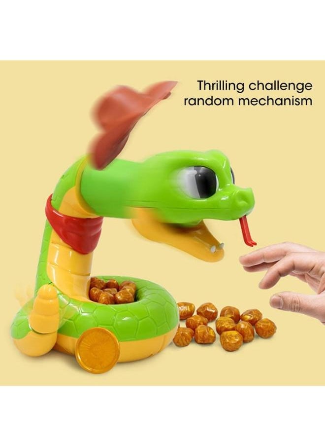 EasyLife - Electric Rattlesnake Tricky Toy Scary Biting Snake Interactive Game Multiplayer Party Game Prank Toy for Parents Kids Friends - Image 1