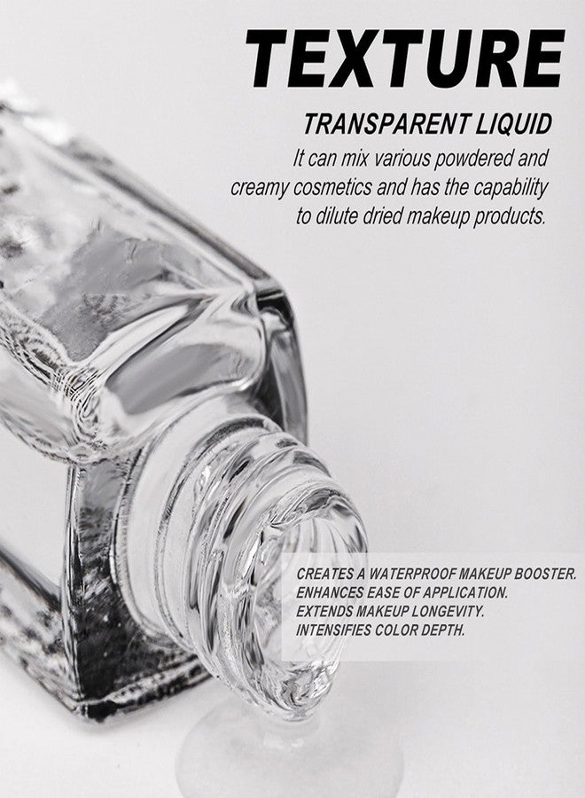 Grospe Mixing Liquid Waterproof Clear Mix, Cosmetic Thinner, Eyeshadow & Mascara Sealer, Prolong Makeup Durability Color Enhancer 9ML - Image 3