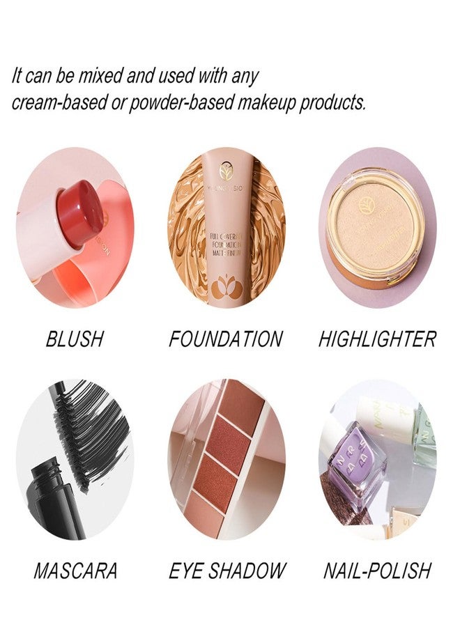 Grospe Mixing Liquid Waterproof Clear Mix, Cosmetic Thinner, Eyeshadow & Mascara Sealer, Prolong Makeup Durability Color Enhancer 9ML - Image 4