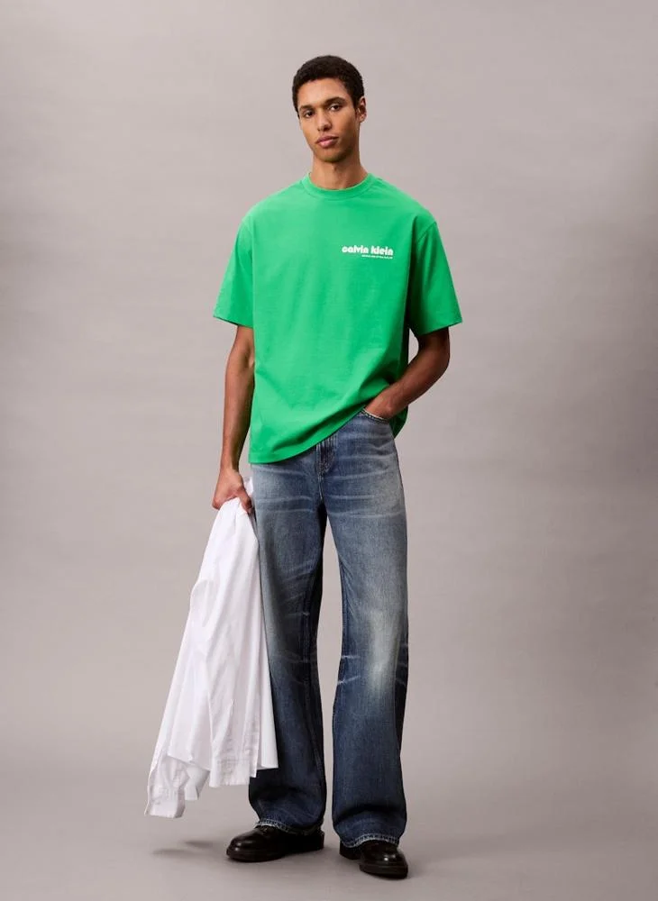 Calvin Klein Jeans  Short Sleeve T-Shirt for Men | Best Price UAE