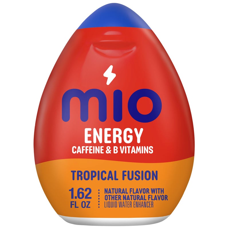 mio Energy Tropical Fusion Flavored with other natural flavor Liquid Water Enhancer, 1.62 fl oz Bottle - Image 1