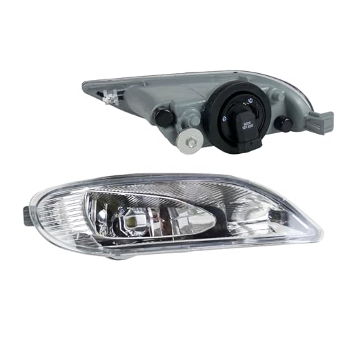 BOXLIGHT Fog Light Compatible With 2002 2003 2004 Toyota Camry, 2005 2006 2007 2008 Toyota Corolla, 2002 2003 Toyota Solara Bumper Driving Fog Lamps with Switch & Wiring Kit - Image 3