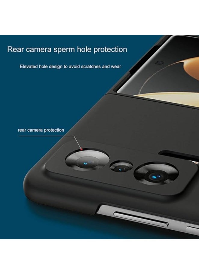General - Honor Magic V phone case, ultra-thin folding screen phone case, 360° protection Honor Magic V skin matte left and right flip cover all-inclusive anti-drop protective case - Image 1