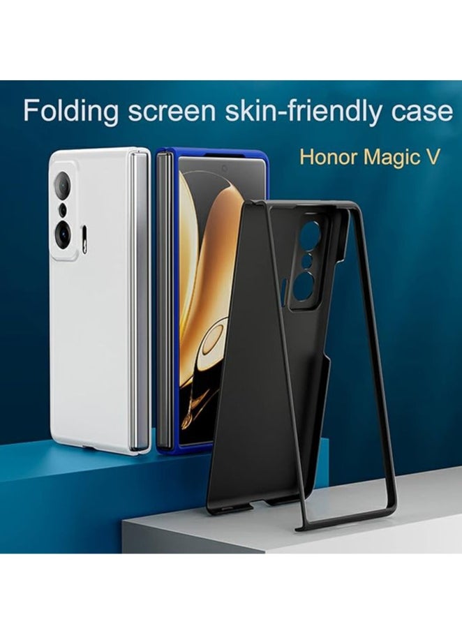 General - Honor Magic V phone case, ultra-thin folding screen phone case, 360° protection Honor Magic V skin matte left and right flip cover all-inclusive anti-drop protective case - Image 1