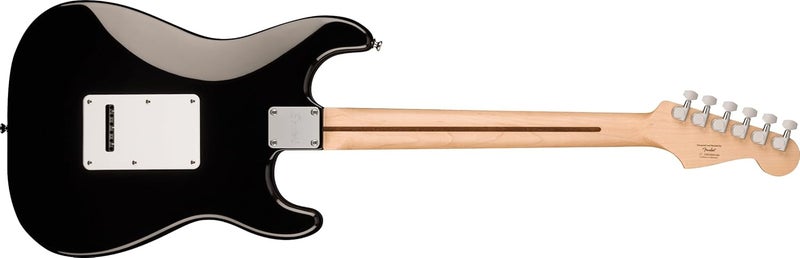FENDER Squier Sonic Stratocaster Electric Guitar with 2Year Warranty Black Maple Fingerboard White Pickguard LeftHanded - Image 2