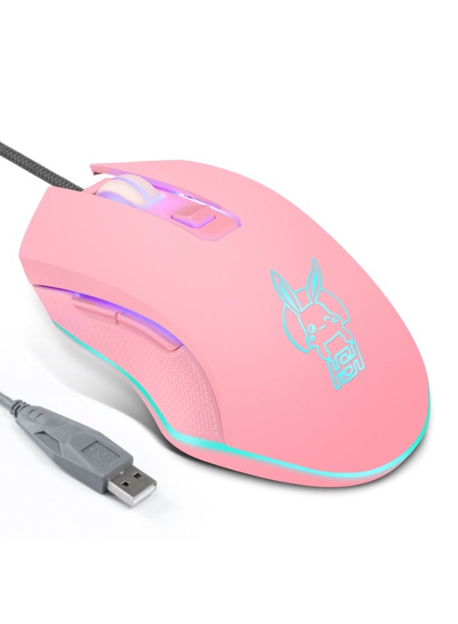 Nariele New Frontier Esports Gaming Mechanical Silent Wired Mouse
