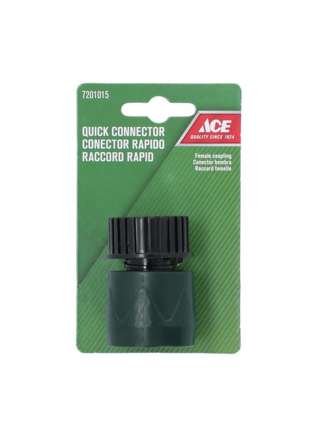 آيس موصل خرطوم بلاستيكي سريع باللونين الأخضر والأسود - Image 1