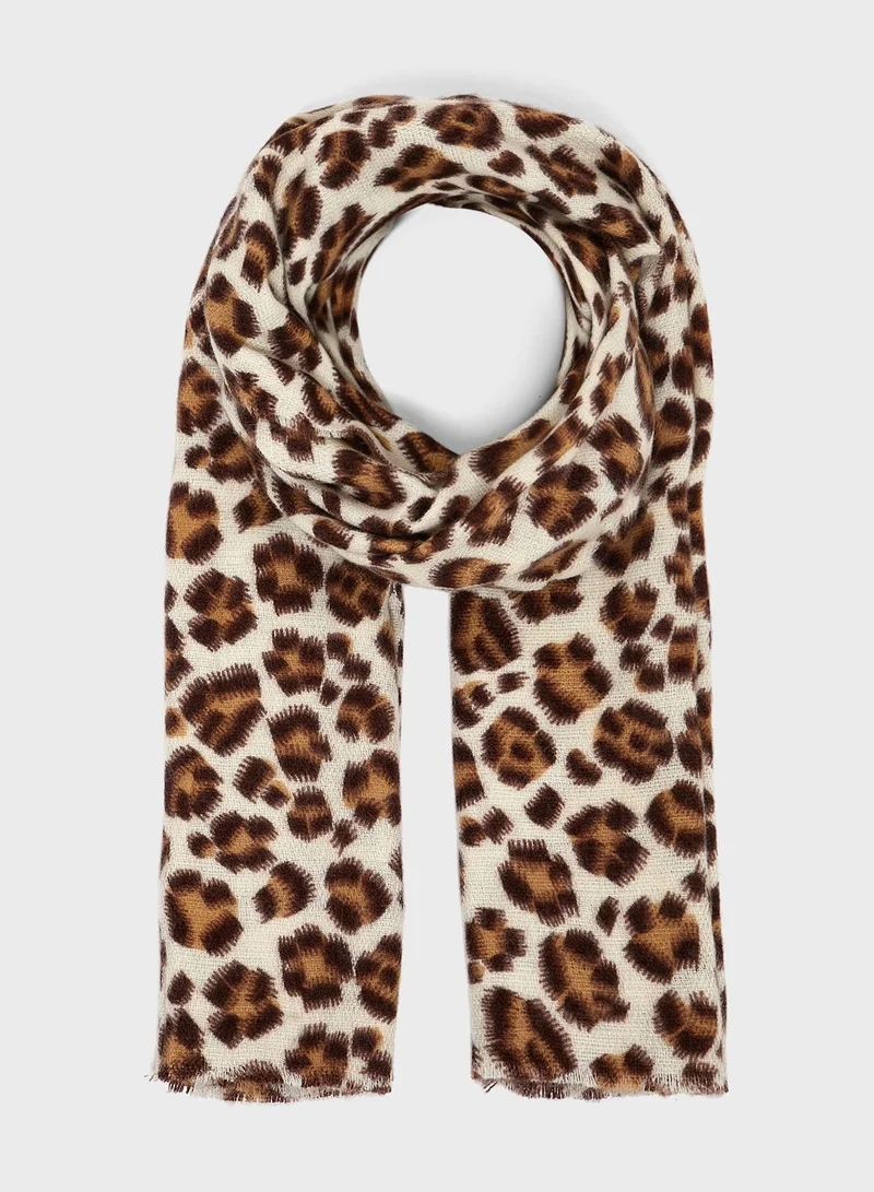 American Eagle Leopard Print Scarves