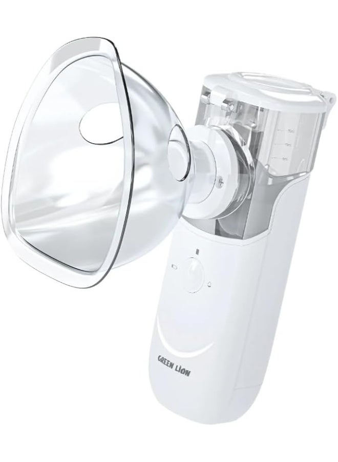 GREEN LION Portable Nebulizer Pro - Ultra-Quiet & Lightweight Inhaler - Easy to Use for Daily Asthma and Respiratory Care - Image 1
