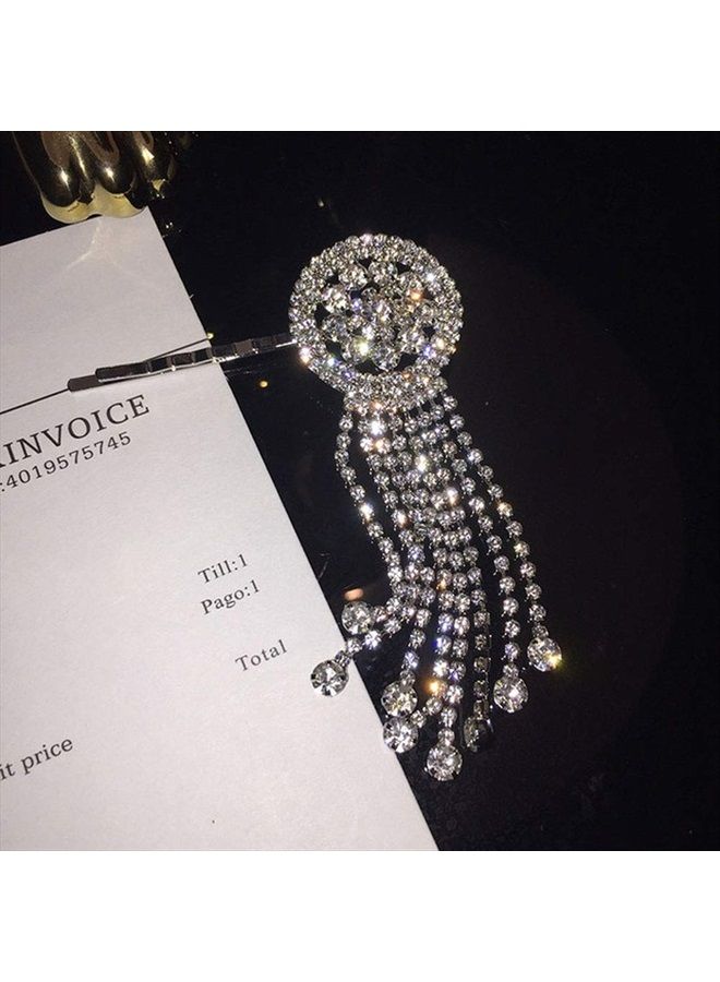 Suoirblss Fashion Rhinestone Hairpin Dream Catcher Tassel Hair Pins Hair Clips Bobby Pin Clip for Women Hair Accessories - Image 4