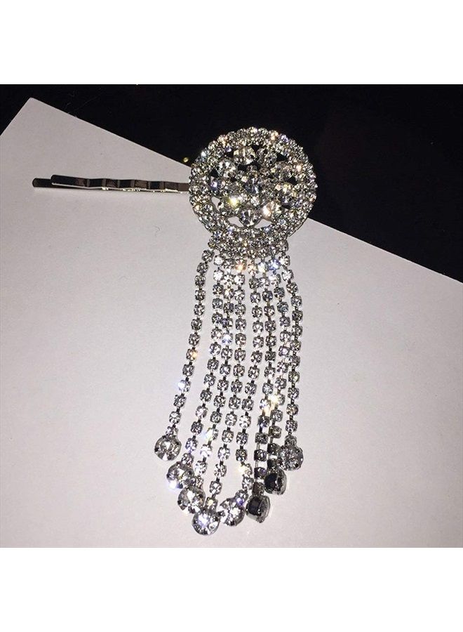Suoirblss Fashion Rhinestone Hairpin Dream Catcher Tassel Hair Pins Hair Clips Bobby Pin Clip for Women Hair Accessories - Image 3
