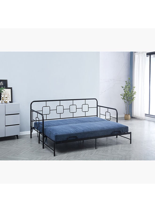 Home Box Urban Single Extendable Metal Day Bed 183x95.5x207 cm  - Image 1